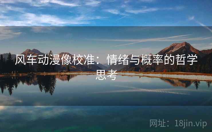 风车动漫像校准：情绪与概率的哲学思考